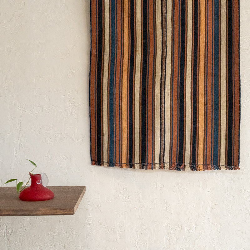 ペルシャ手織りキリム　ウール　玄関マット　アゼルバイジャン　66×92cm