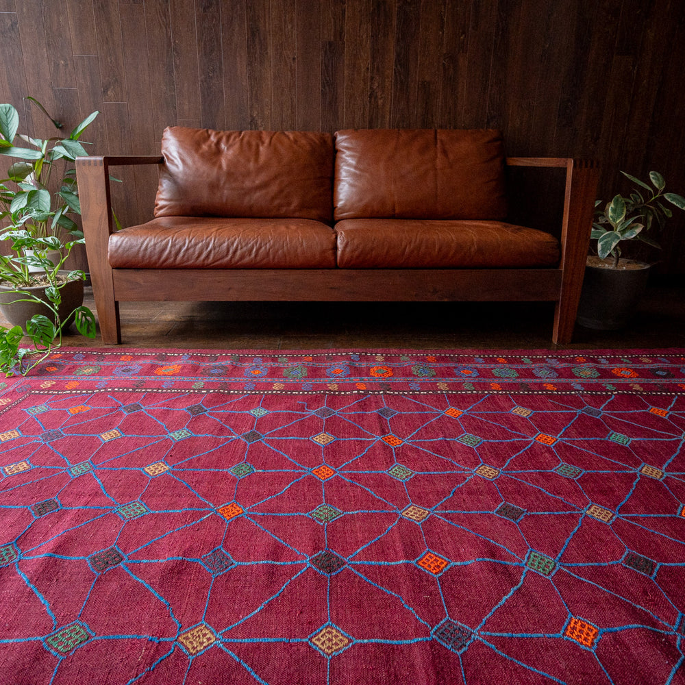 ペルシャ絨毯 キリム ラグサイズ No.25106 ペルシャ手織りキリム ラグサイズLL (約165×240cm） – Persiadirect