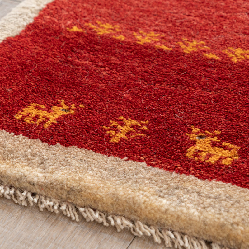 ギャッベ ペルシャ手織り絨毯 玄関マット 41×59cm – Persiadirect