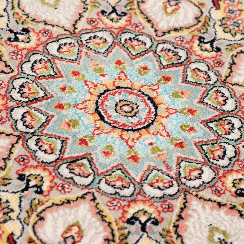 ペルシャカーペット　ラグ　ベヘシト柄　レッド　150×200cm