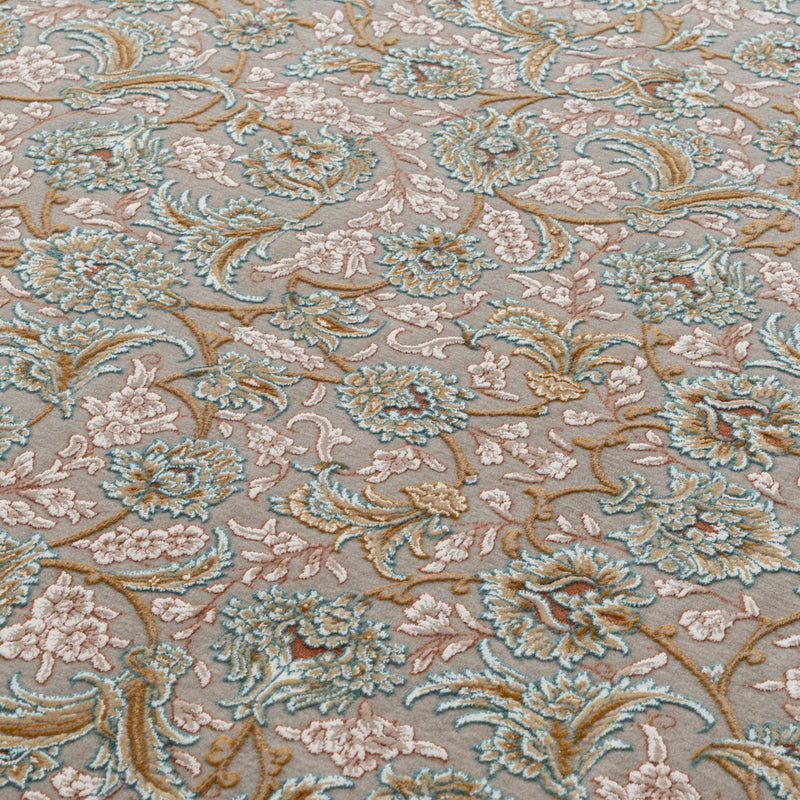 ペルシャカーペット　ラグ　マルス柄　ロージーアイボリー色　150×200cm
