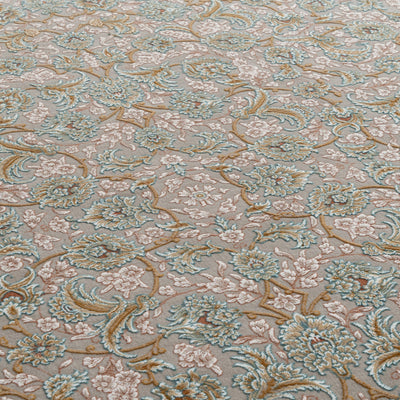 ペルシャカーペット　ラグ　マルス柄　ロージーアイボリー色　150×200cm