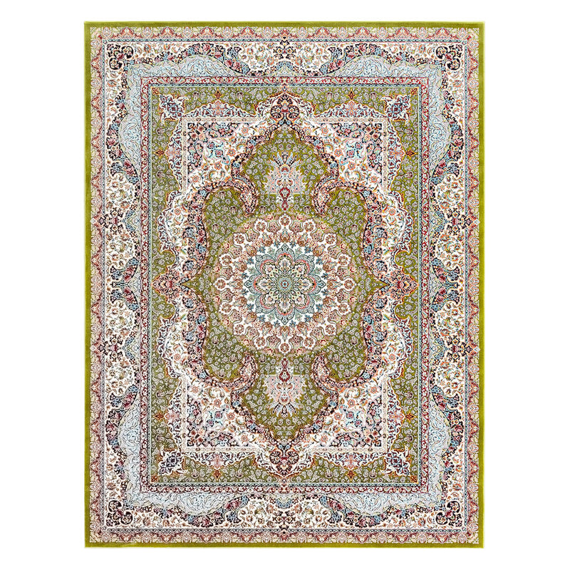 ペルシャカーペット　ラグ　サーラール柄　グリーン　150×200cm