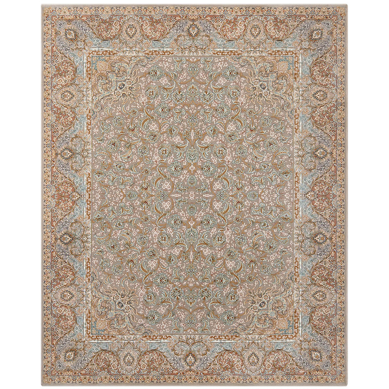 ペルシャカーペット　ラグ　マルス柄　ロージーアイボリー色　200×250cm