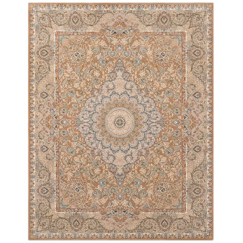 ペルシャカーペット　ラグ　タラネ柄　ネスカフェ色　200×250cm