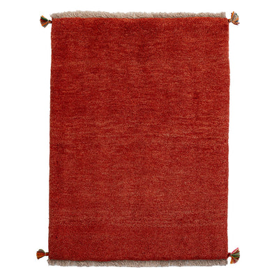 ギャッベ　ペルシャ手織り絨毯　玄関マット　60×88cm