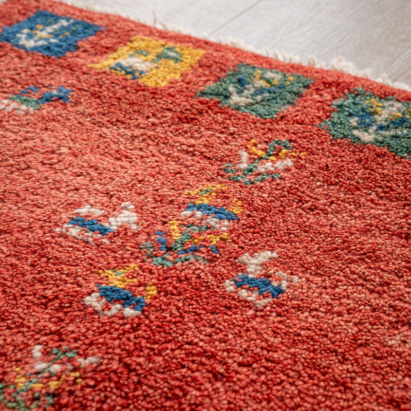 ギャッベ ペルシャ手織り絨毯 玄関マット 50×78cm – Persiadirect