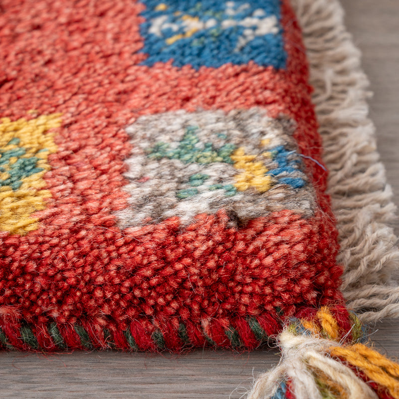 ギャッベ ペルシャ手織り絨毯 玄関マット 50×78cm – Persiadirect