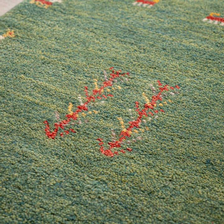 ギャッベ ペルシャ手織り絨毯 玄関マット 55×76cm – Persiadirect