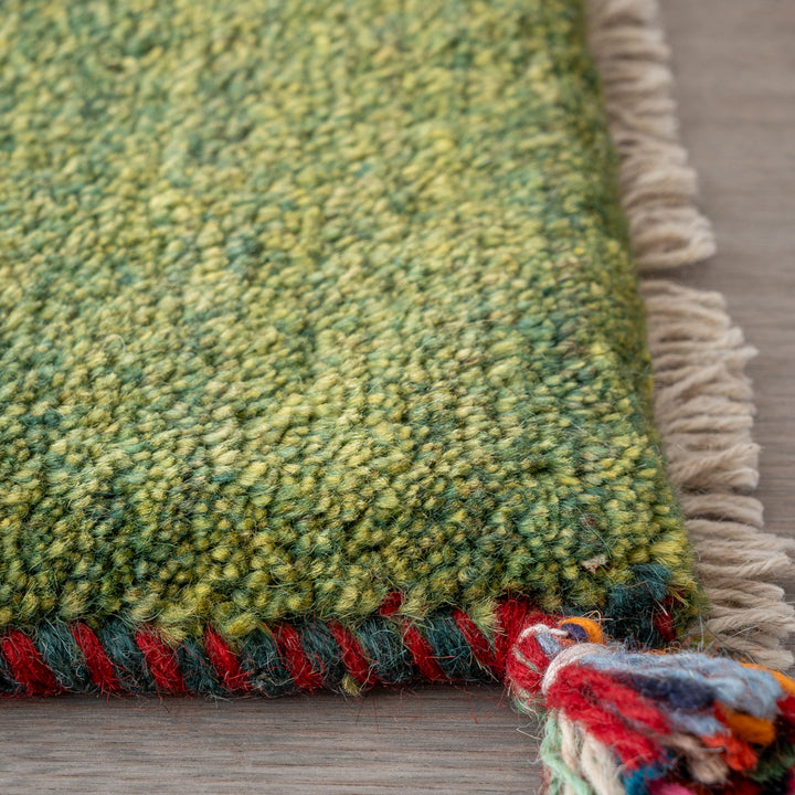 ギャッベ ペルシャ手織り絨毯 玄関マット 52×79cm – Persiadirect