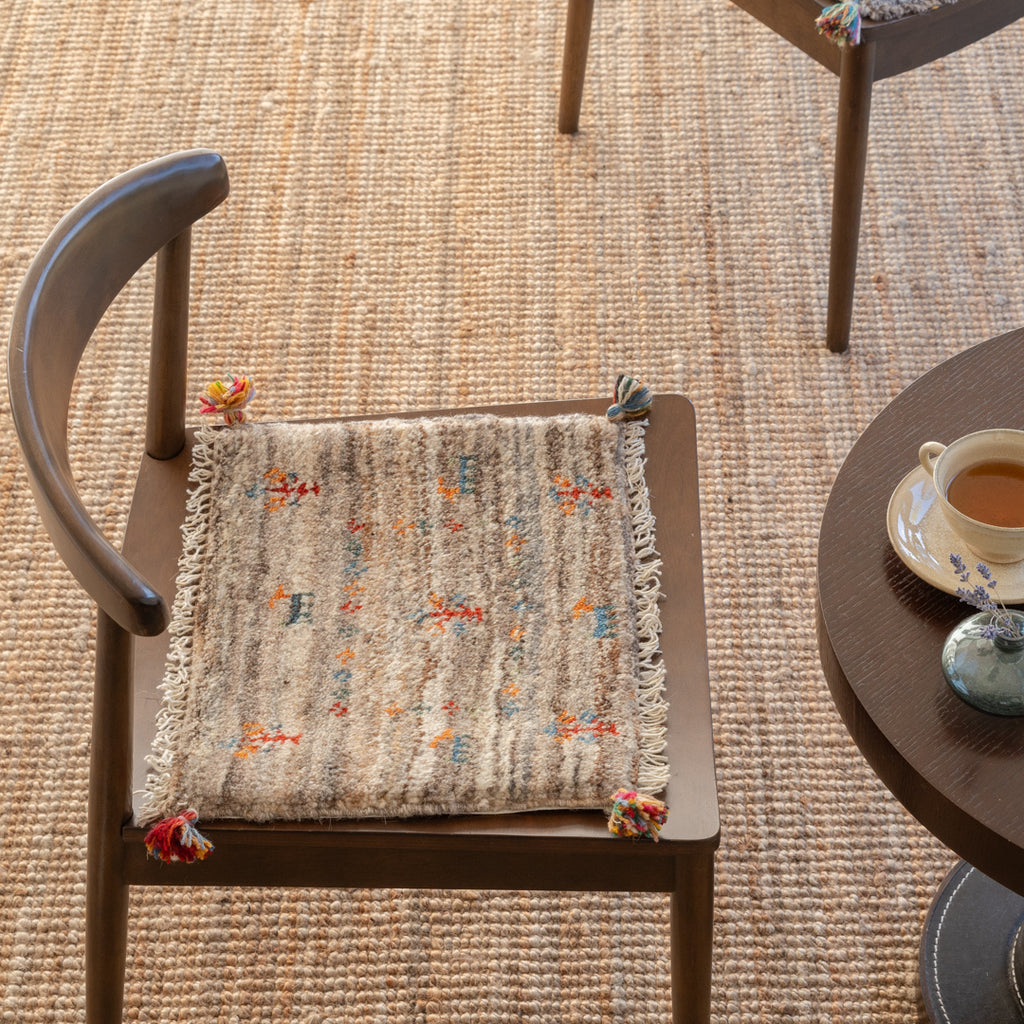 MS13866 ペルシャ手織りギャッベ 座布団 – Persiadirect