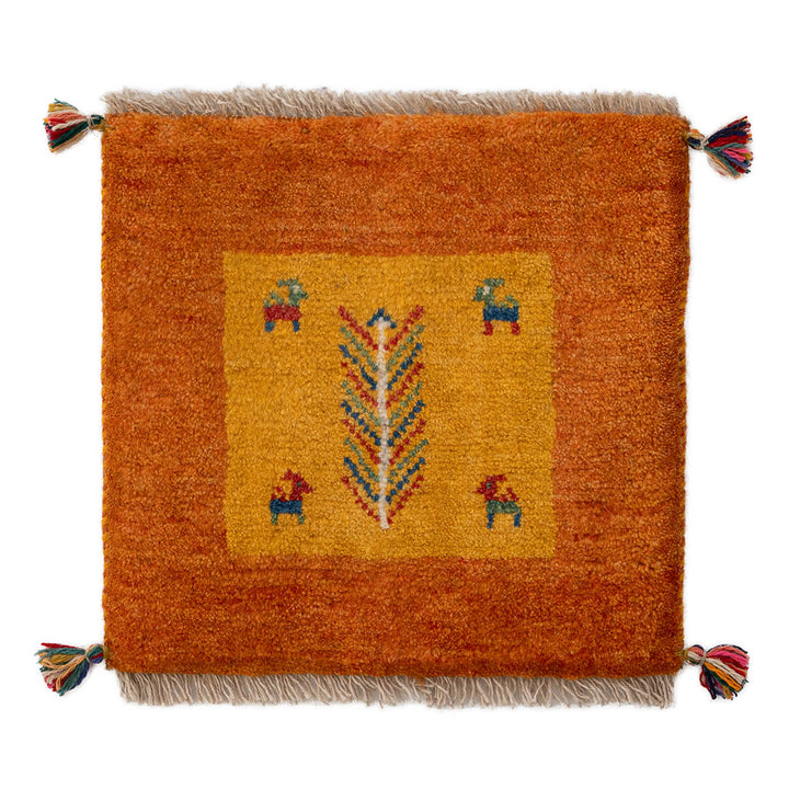 ギャッベ ペルシャ手織り絨毯 座布団 – Persiadirect