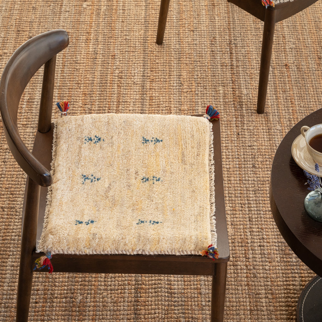 46x86cmパキスタン手織りマット(834)ギャッベ・ペルシャ・毛・じゅうたん 46x86cmパキスタン手織りマット(834)ギャッベ・ペルシャ・毛