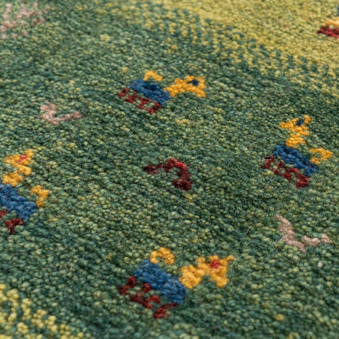 ギャッベ ペルシャ手織り絨毯 座布団 45×43cm – Persiadirect