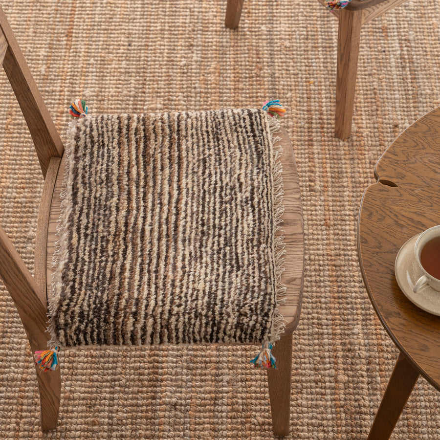 ペルシャ手織りギャッベ 約40×40cm 1枚 – Persiadirect