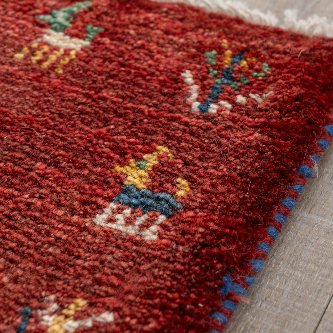 ギャッベ ペルシャ手織り絨毯 座布団 42×42cm – Persiadirect