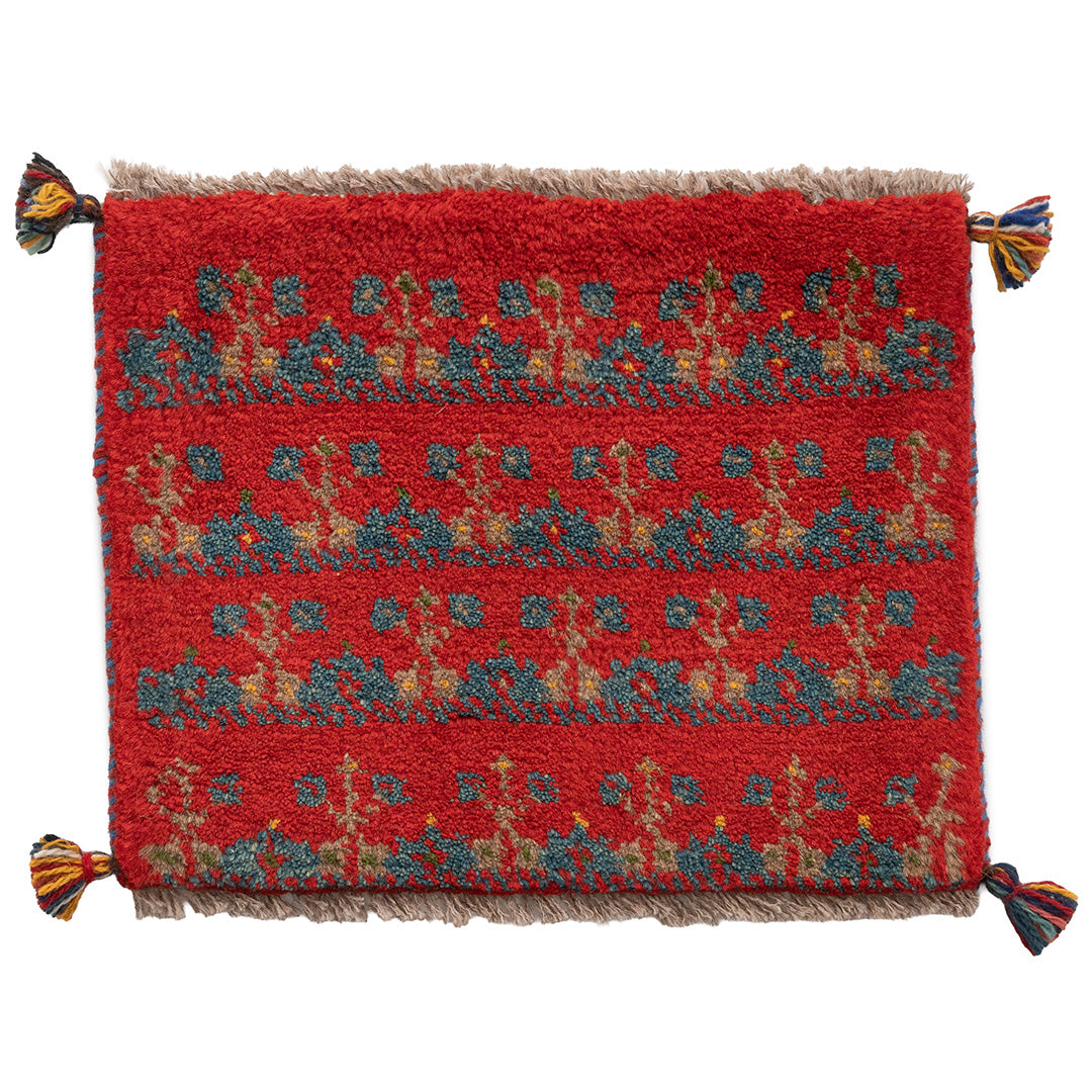 ギャッベ ペルシャ手織り絨毯 座布団 45×37cm – Persiadirect