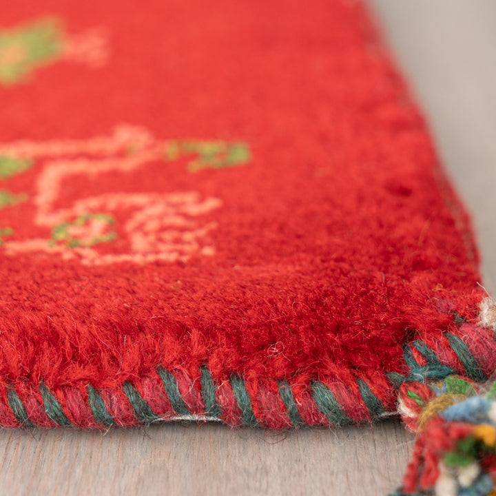 ギャッベ ペルシャ手織り絨毯 座布団 42×42cm – Persiadirect