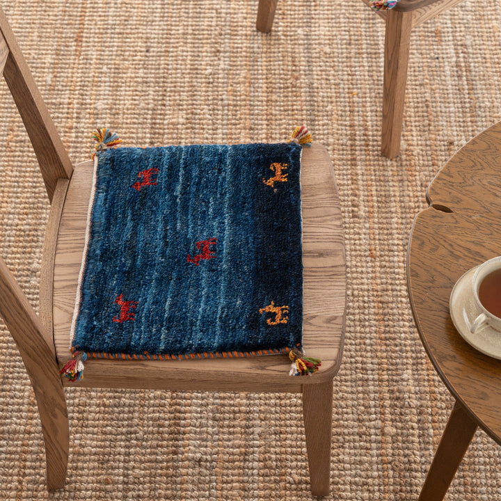 ギャッベ ペルシャ手織り絨毯 座布団 41×34cm – Persiadirect