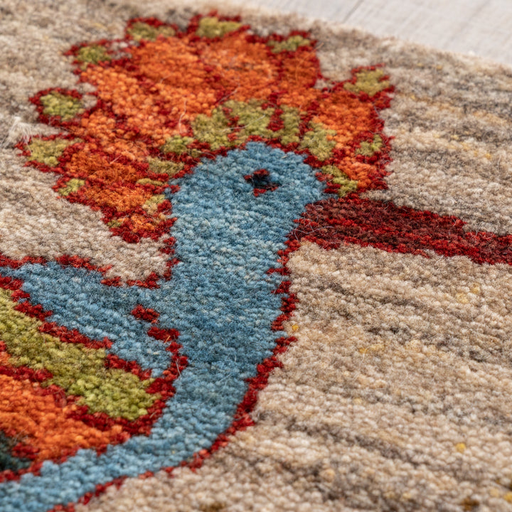 ギャッベ　座布団 ギャッベ ペルシャ手織り絨毯 座布団 40×40cm – Persiadirect