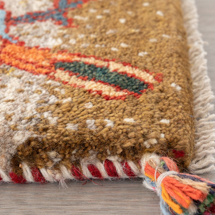 ギャッベ　座布団 ギャッベ ペルシャ手織り絨毯 座布団 40×40cm – Persiadirect