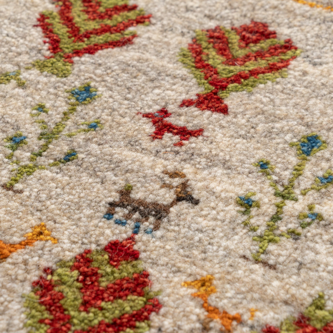 ギャッベ ペルシャ手織り絨毯 座布団 44×44cm – Persiadirect