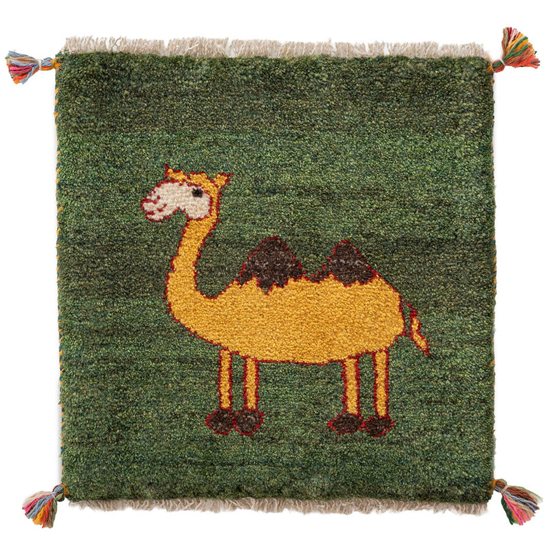 ギャッベ ペルシャ手織り絨毯 座布団 42×43cm – Persiadirect