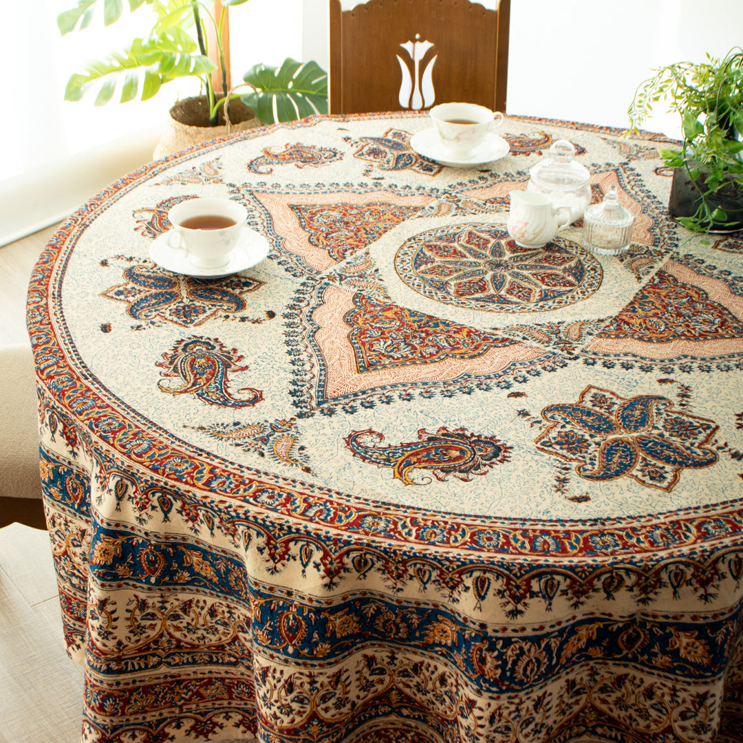 ペルシャ更紗 丸形 直径約120cm – Persiadirect