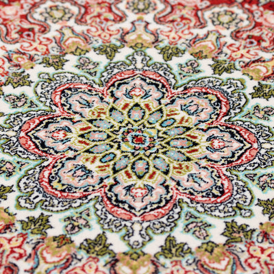 ペルシャ絨毯（機械織）　サーラール柄　レッド　60×180cm