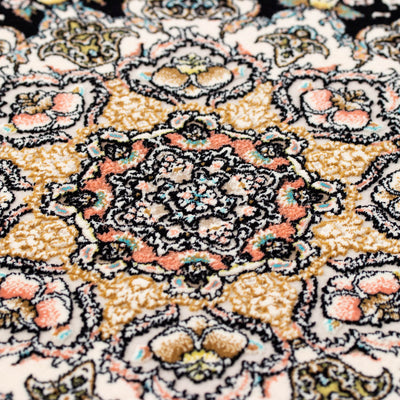 ペルシャ絨毯（機械織）　スーザン柄　コン　60×180cm