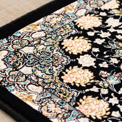 ペルシャ絨毯（機械織）　スーザン柄　コン　60×180cm