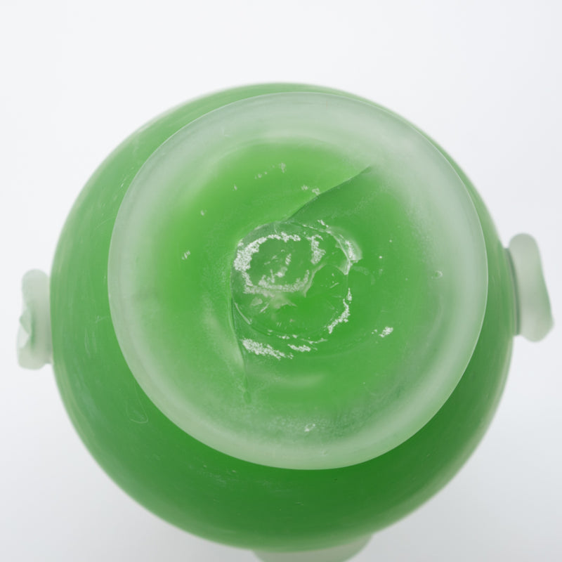バードブローガラス ベース 　グリーンマット