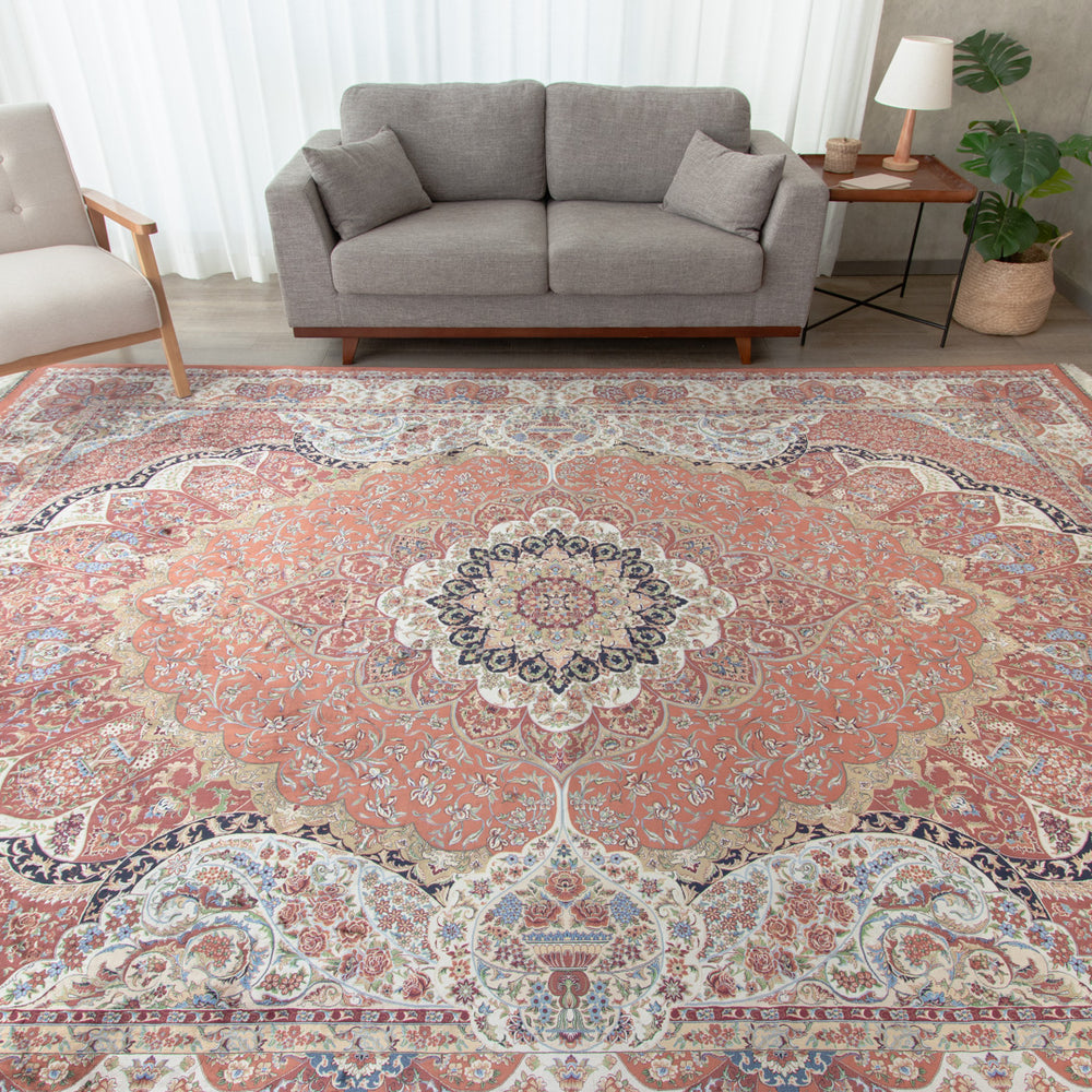 バンブーシルク 大型リビング・ラグサイズ (250×350cm) – Persiadirect