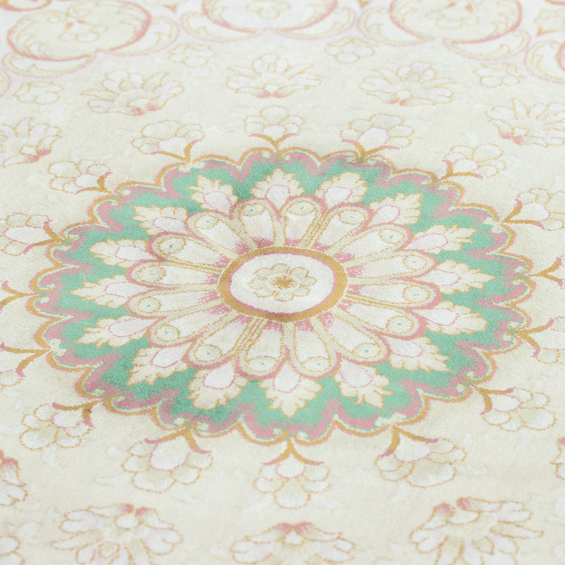 ペルシャ絨毯（機械&手織り） バンブーシルク 約170×275cm ラグサイズ