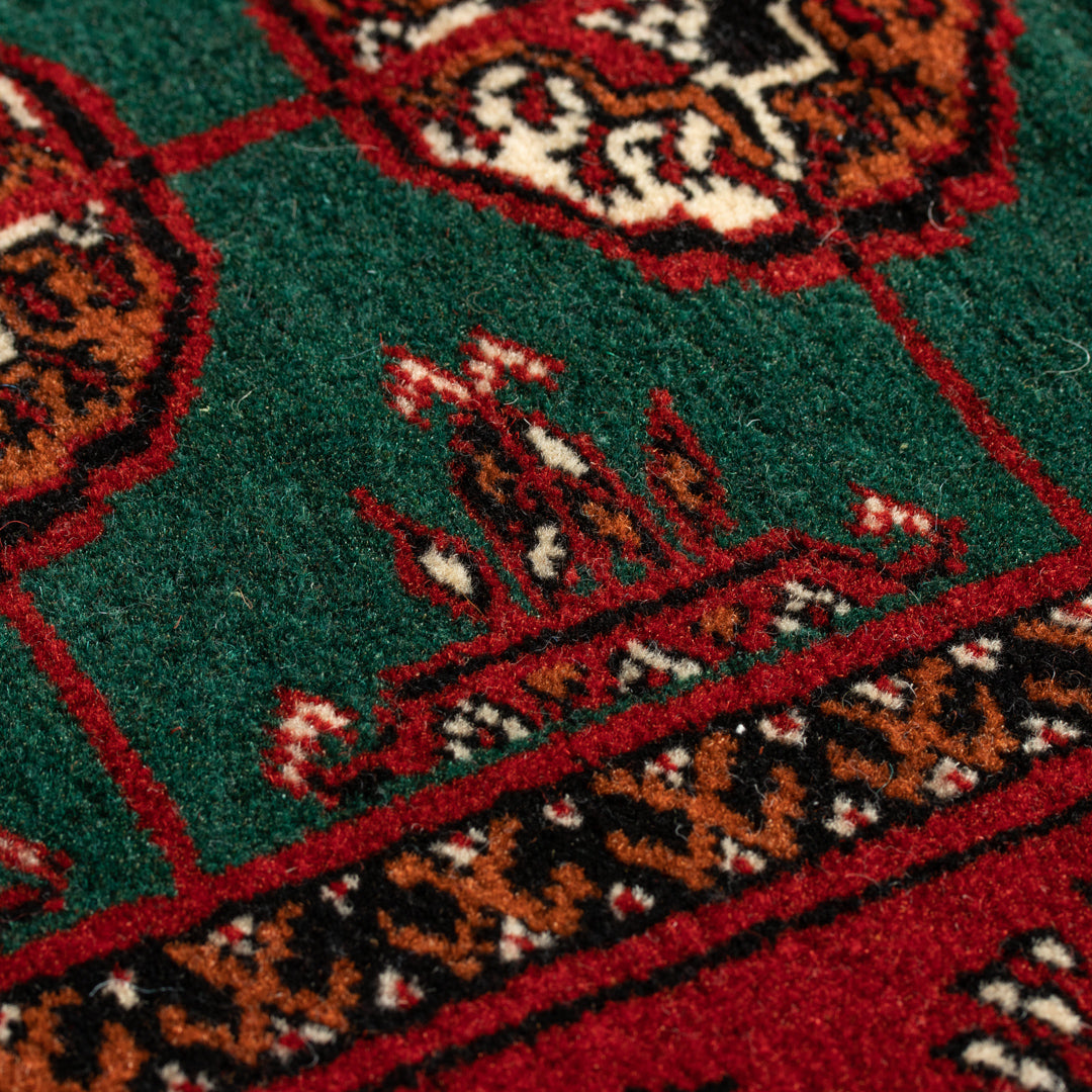 赤い鳥のていねいな暮らし】ペルシャ絨毯 ウール手織り 厚手 幾何学