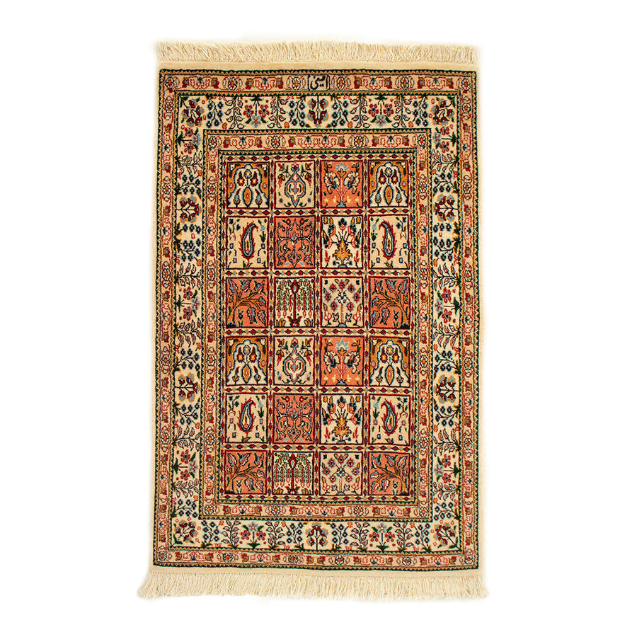 ペルシャ絨毯（手織り） 玄関マットLサイズ (約75×120cm) – Persiadirect