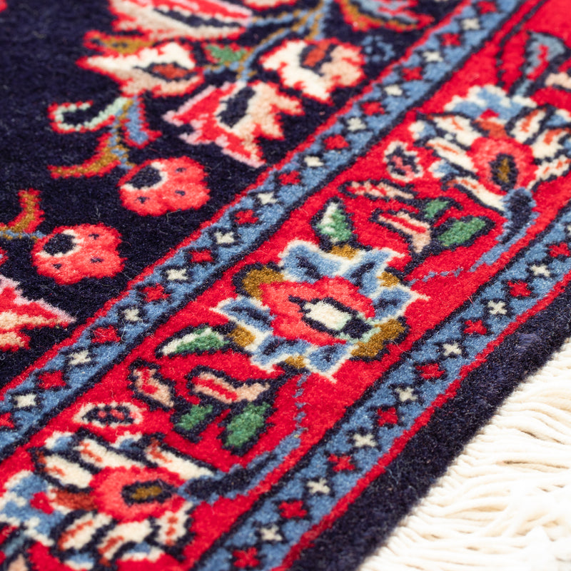 ペルシャ絨毯（手織り）　約60×90cm　玄関マットMサイズ
