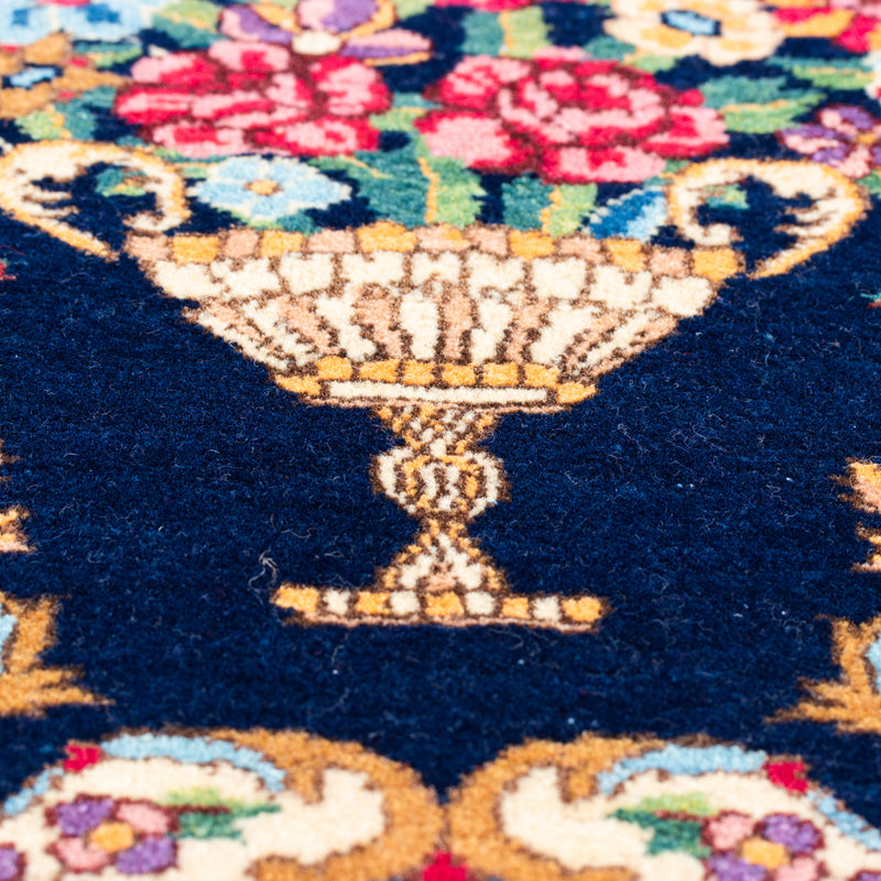 ペルシャ絨毯（手織り）　約60×90cm　玄関マットMサイズ