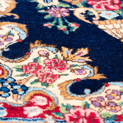 ペルシャ絨毯（手織り）　約60×90cm　玄関マットMサイズ