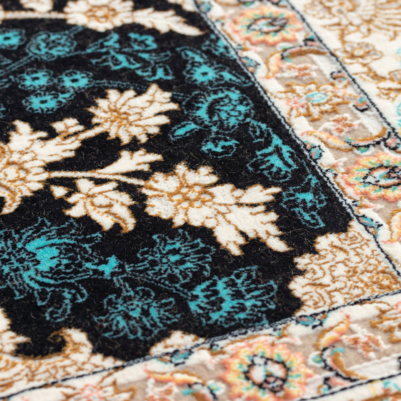 ペルシャ絨毯（機械織）　マールー柄　コン　100×150cm