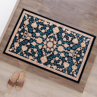 ペルシャ絨毯（機械織）　マールー柄　コン　75×120cm