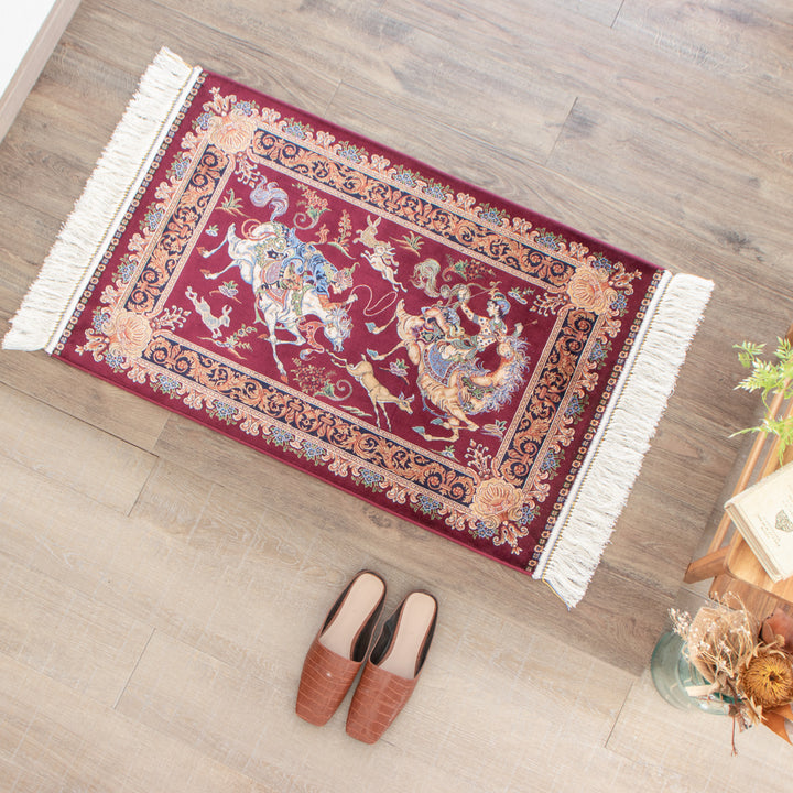 バンブーシルク絨毯 玄関マット 60×90cm – Persiadirect