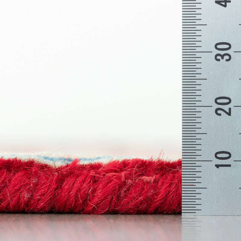 ペルシャ絨毯（手織り）　約40×40cm