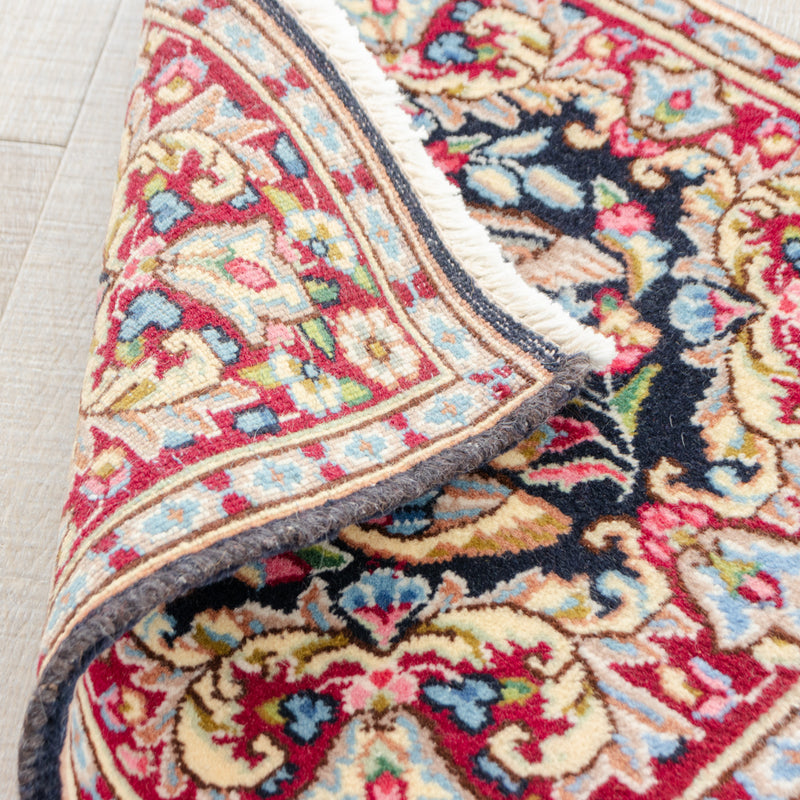 ペルシャ絨毯（手織り）　約40×40cm