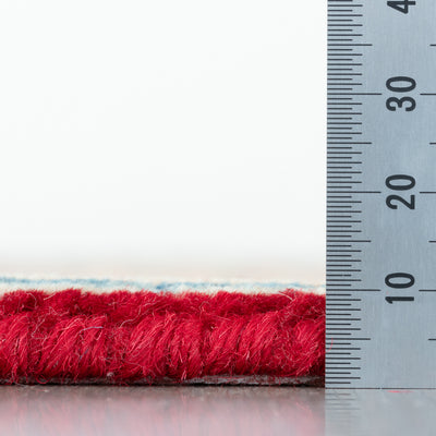 ペルシャ絨毯（手織り）　約40×40cm