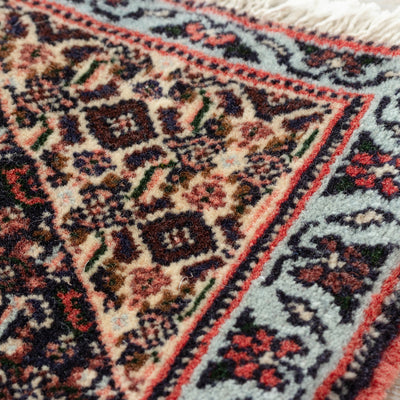 ペルシャ絨毯（手織り）　約40×40cm