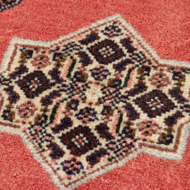 ペルシャ絨毯（手織り）　約40×40cm