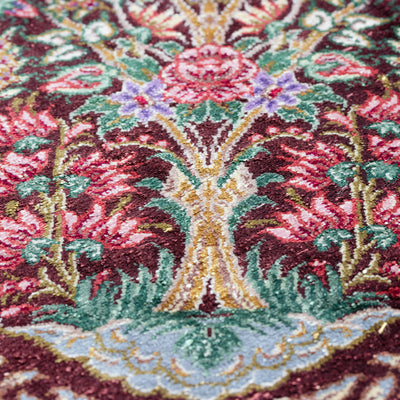 ペルシャ絨毯（手織り）　ミニサイズ