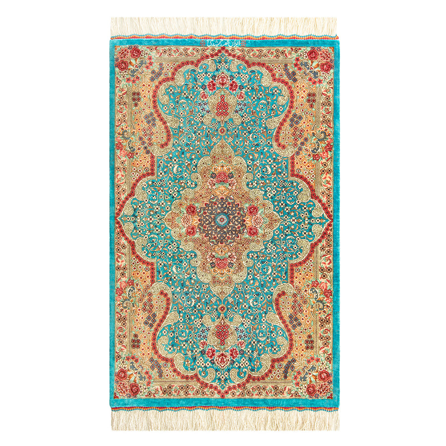 ペルシャ絨毯（手織り） 玄関マットMサイズ (約60×90cm) – Persiadirect