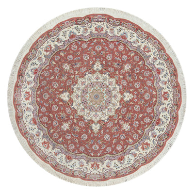 ペルシャ絨毯（手織り）　丸形
